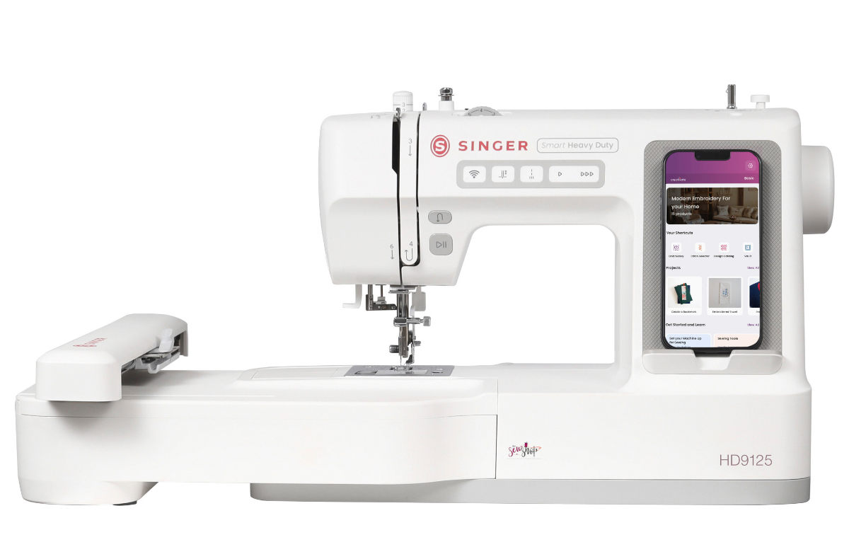 Singer Heavy Duty 9125 macchina da cucire e ricamo con app